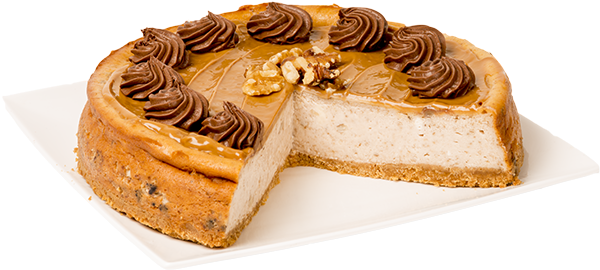 Cheesecake Nueces Y Dulce De Leche (787x526), Png Download