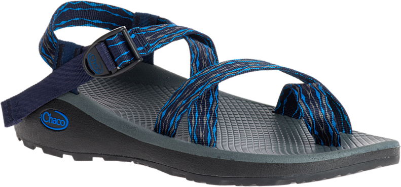Chaco Men's Z/cloud 2 Sandals-olas Blue (790x657), Png Download