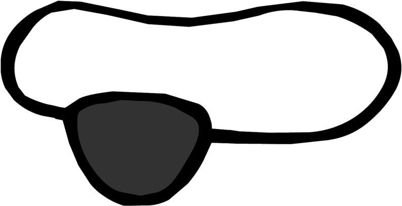 Arquivo - Tapa-olho - Png (800x412), Png Download