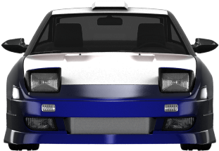 Nissan 240 Sx S13'89 By Pavelf2211 (1004x373), Png Download