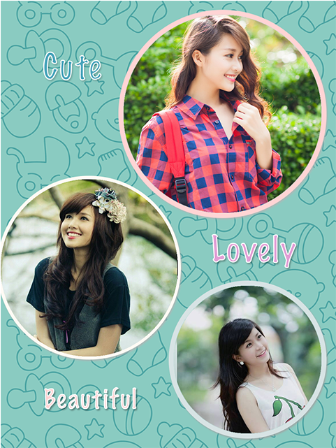 Collage Frames Png (480x800), Png Download