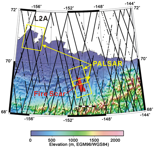 The Region Of The North Slope, Alaska, For The Investigation (902x472), Png Download