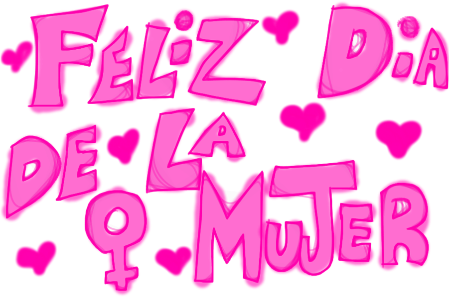 Feliz Día De La Mujer (900x617), Png Download