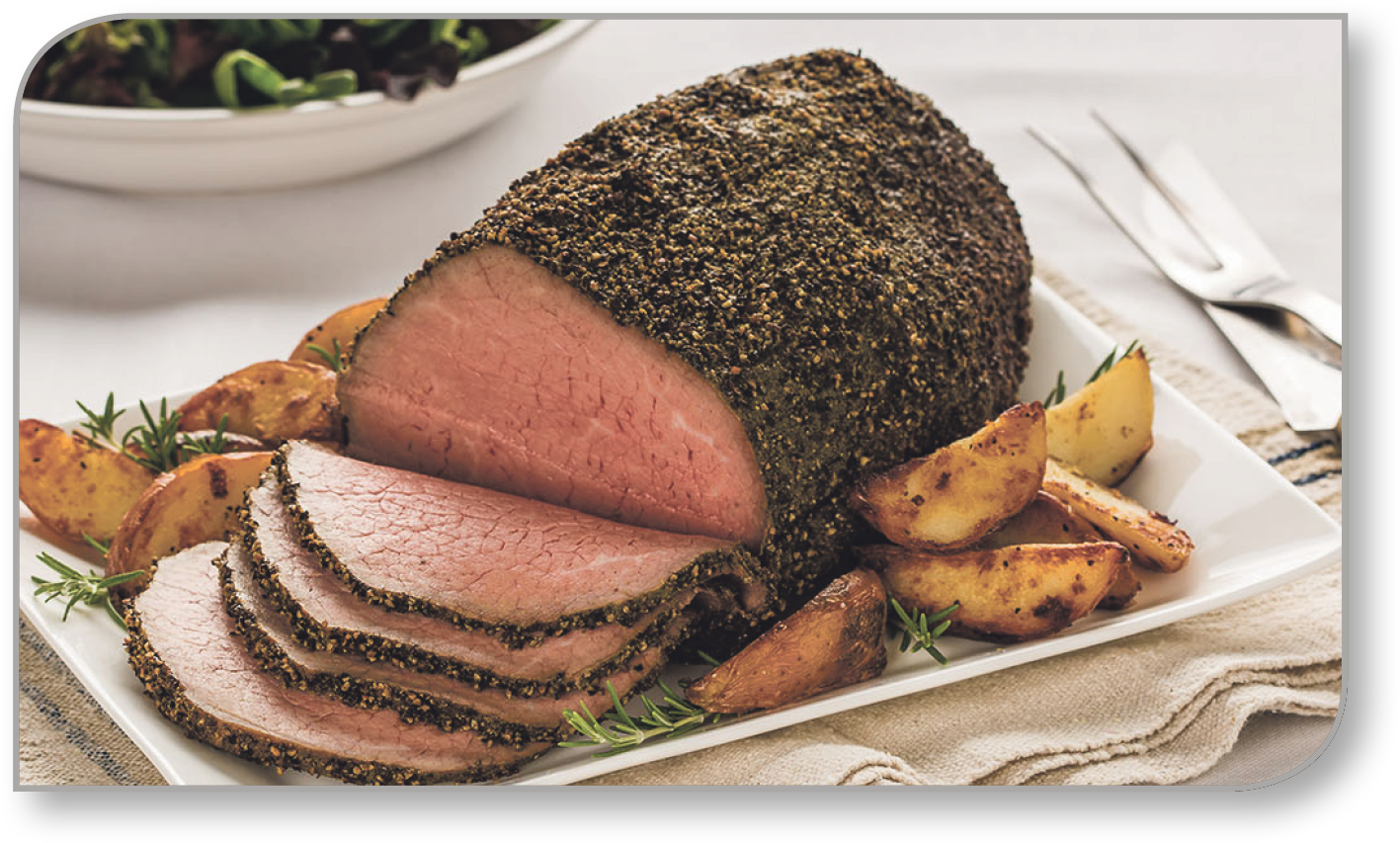 High Temperature Eye Of Round (1429x866), Png Download