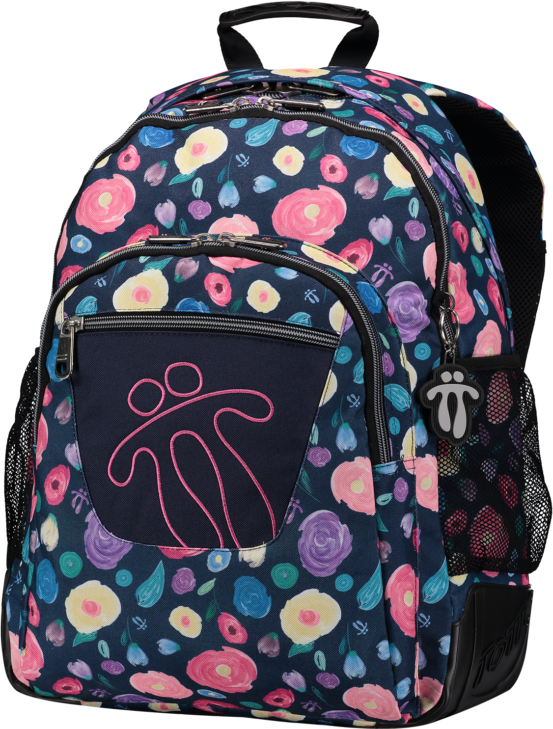 Bulto De Espalda Flores Acuarela (1772x1772), Png Download