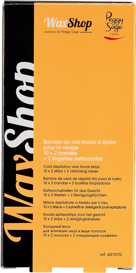 Cold Depilatory Wax Facial Strips (1200x1353), Png Download