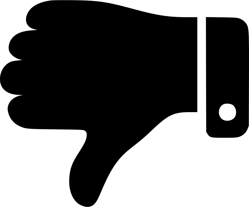 Thumb Down Comments (980x814), Png Download