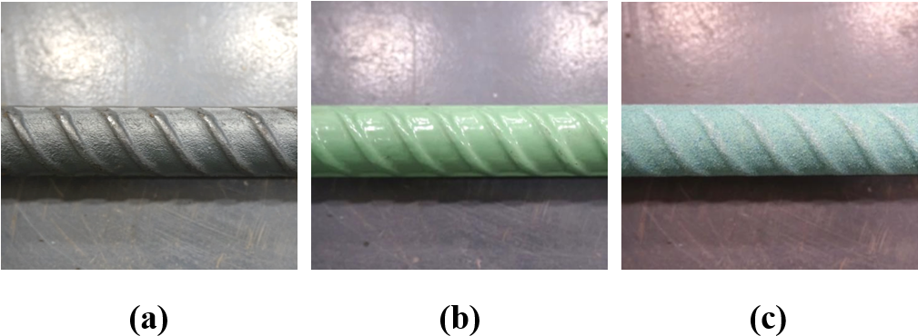 The New Textured Epoxy Coated Rebar By Conducting Two (1008x393), Png Download