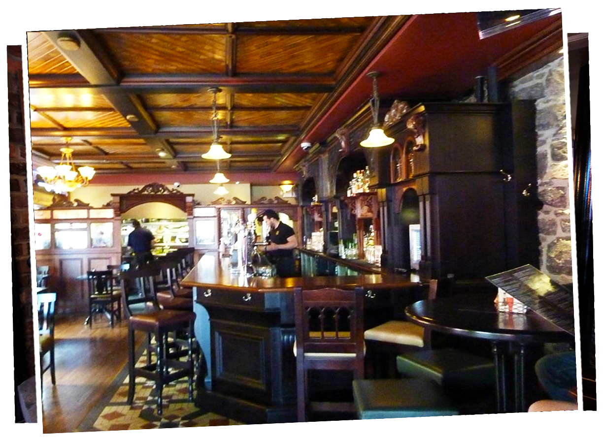 Dark Wooden Bar (1400x932), Png Download