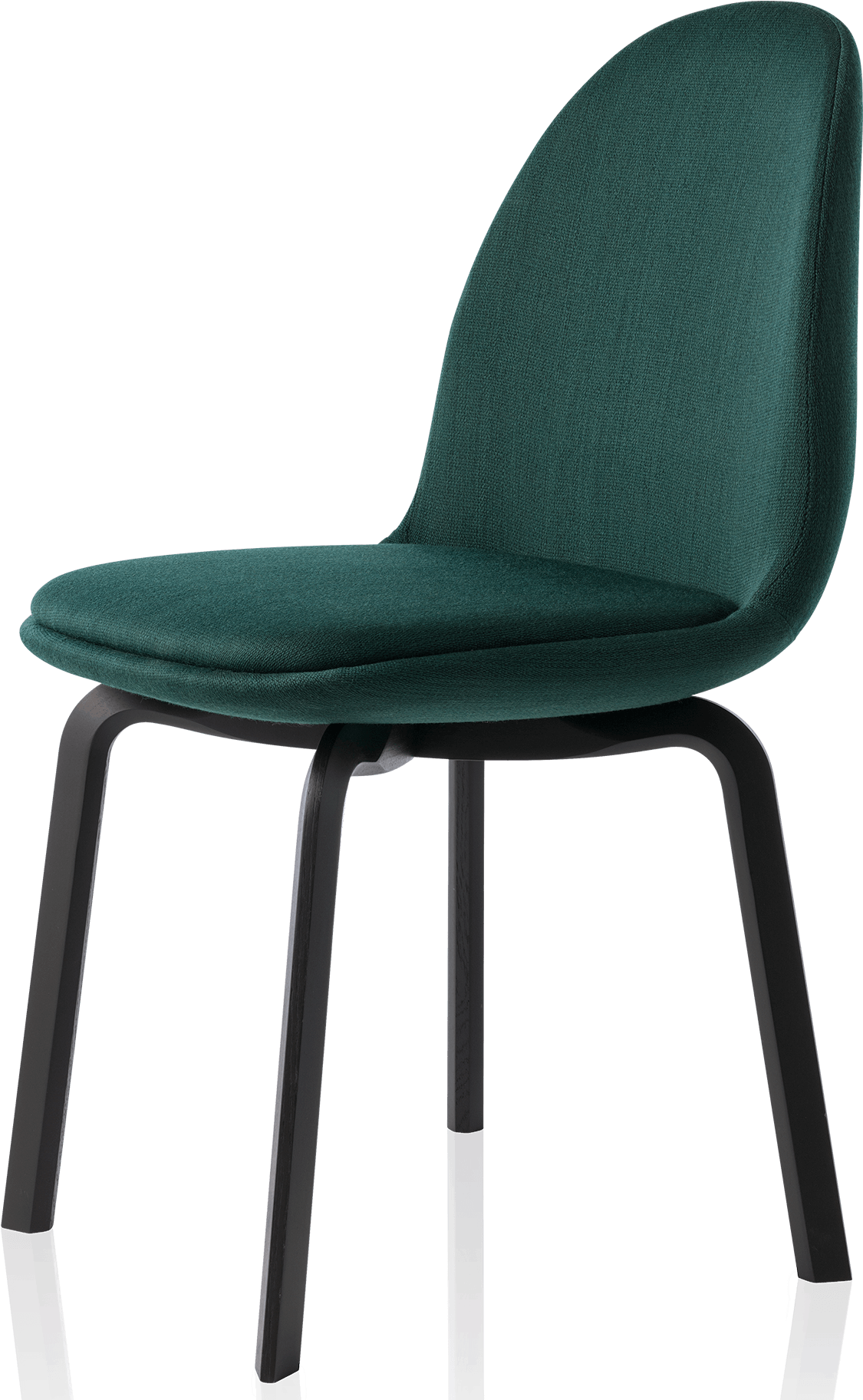 Sammen Chair Jaime Hayon Wooden Legs Green (1600x1840), Png Download