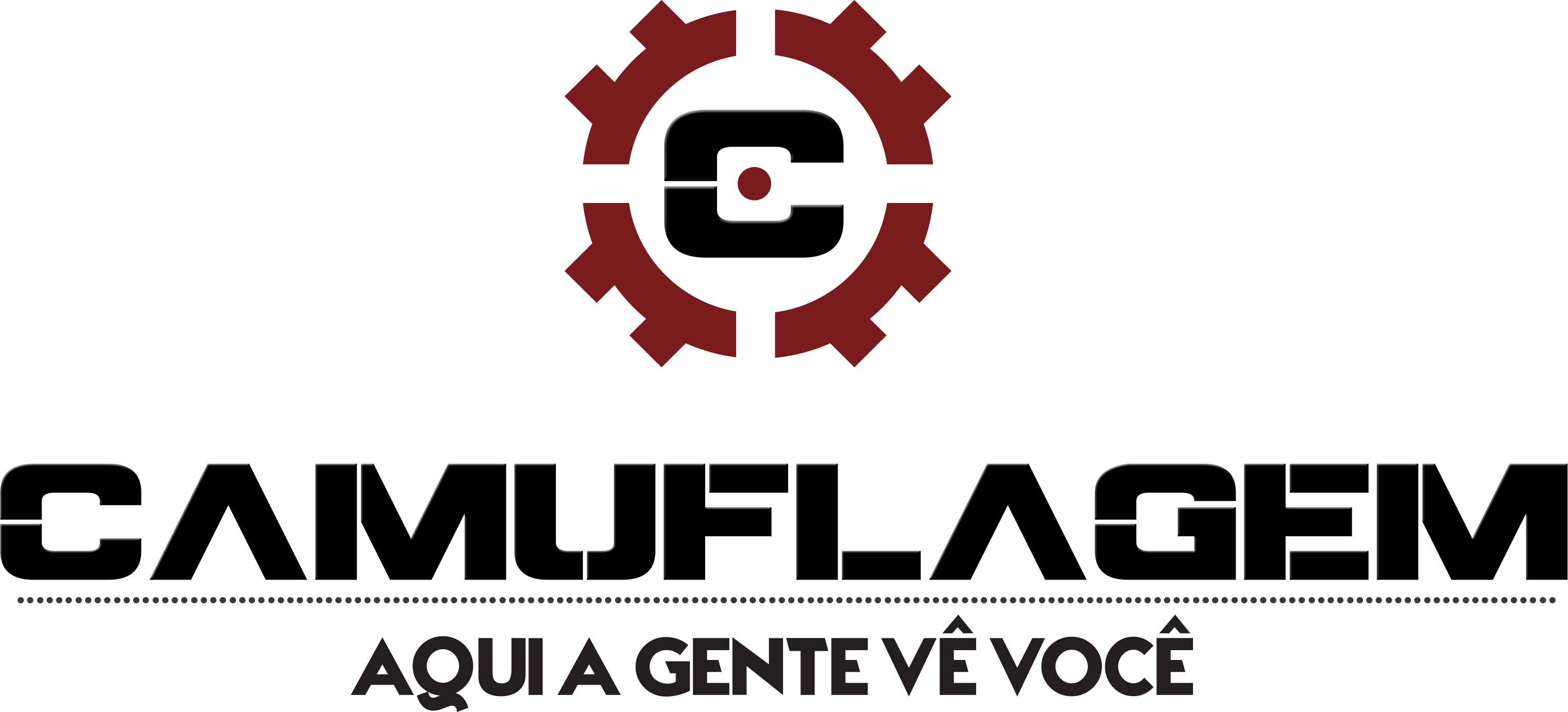 Logo Camuflagem Sem Textura Fundo Branco (3044x1382), Png Download