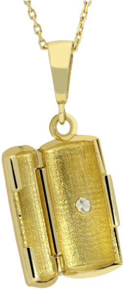 Opens Amulet Pendant, Two Sides, (600x600), Png Download