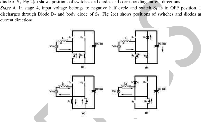 Current Directions Of The Ac-dc Converter During Stage (850x510), Png Download