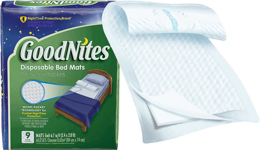 Mantas Desechables Goodnites (1108x1002), Png Download