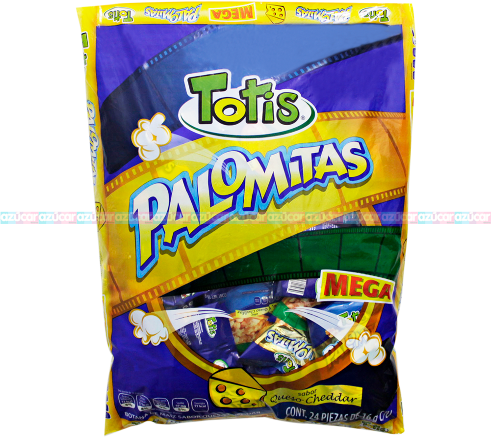 Totis Mega Palomitas Queso Cheddar 10/24 Totis (1000x1000), Png Download