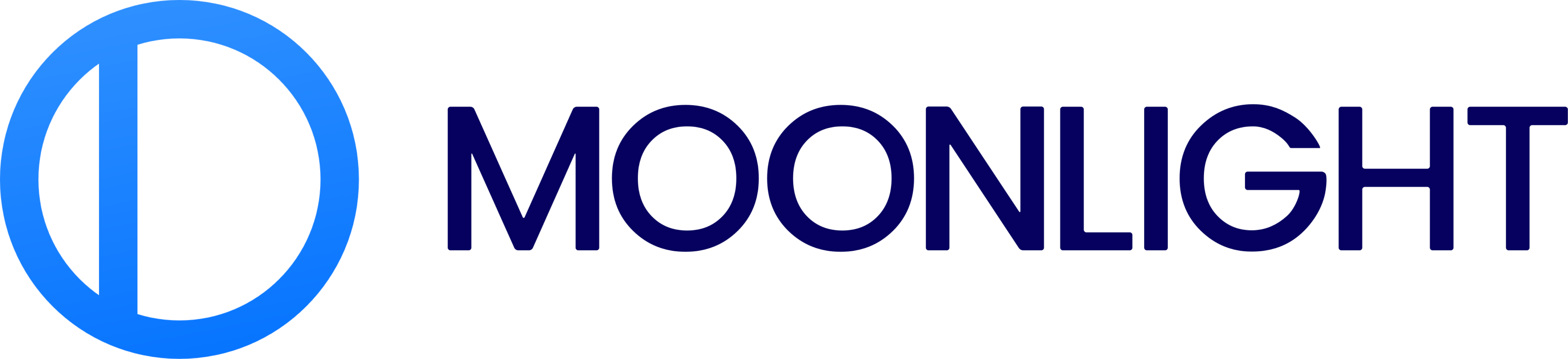 Moonlight Logo (8360x1915), Png Download