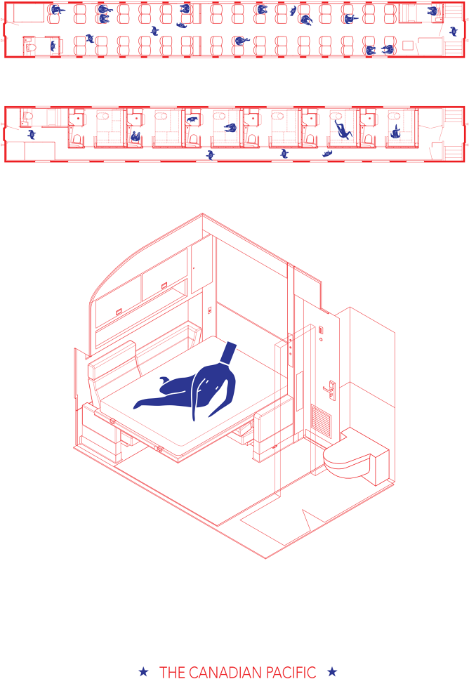 The Passengers Of The Canada Pacific Railroad Are More (1000x1294), Png Download