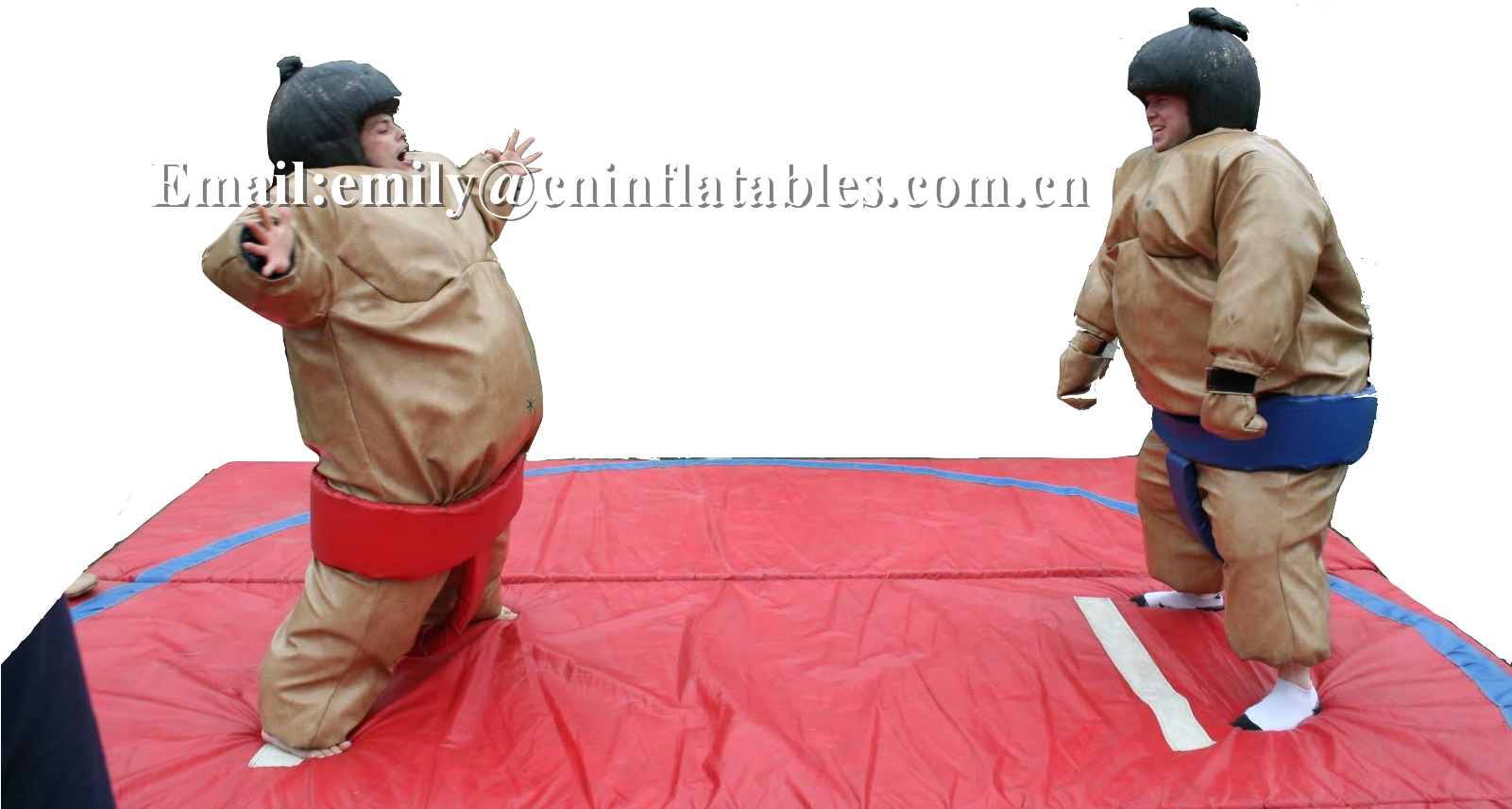 Children Fighting Sumo Suits With Paddings, Sumo Wrestling (1600x1068), Png Download
