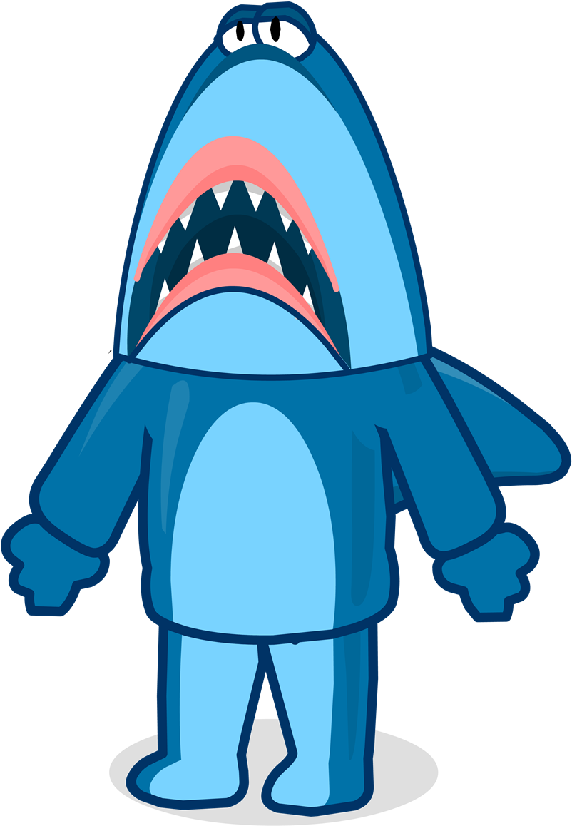 Imagen Traje Tiburon (800x1151), Png Download