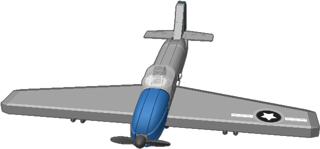 American World War 2 Plane (768x768), Png Download