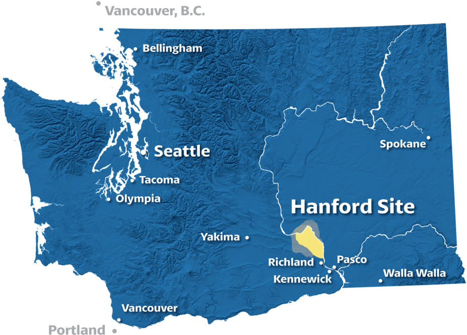 Hc Wa Map All-cities (1000x726), Png Download