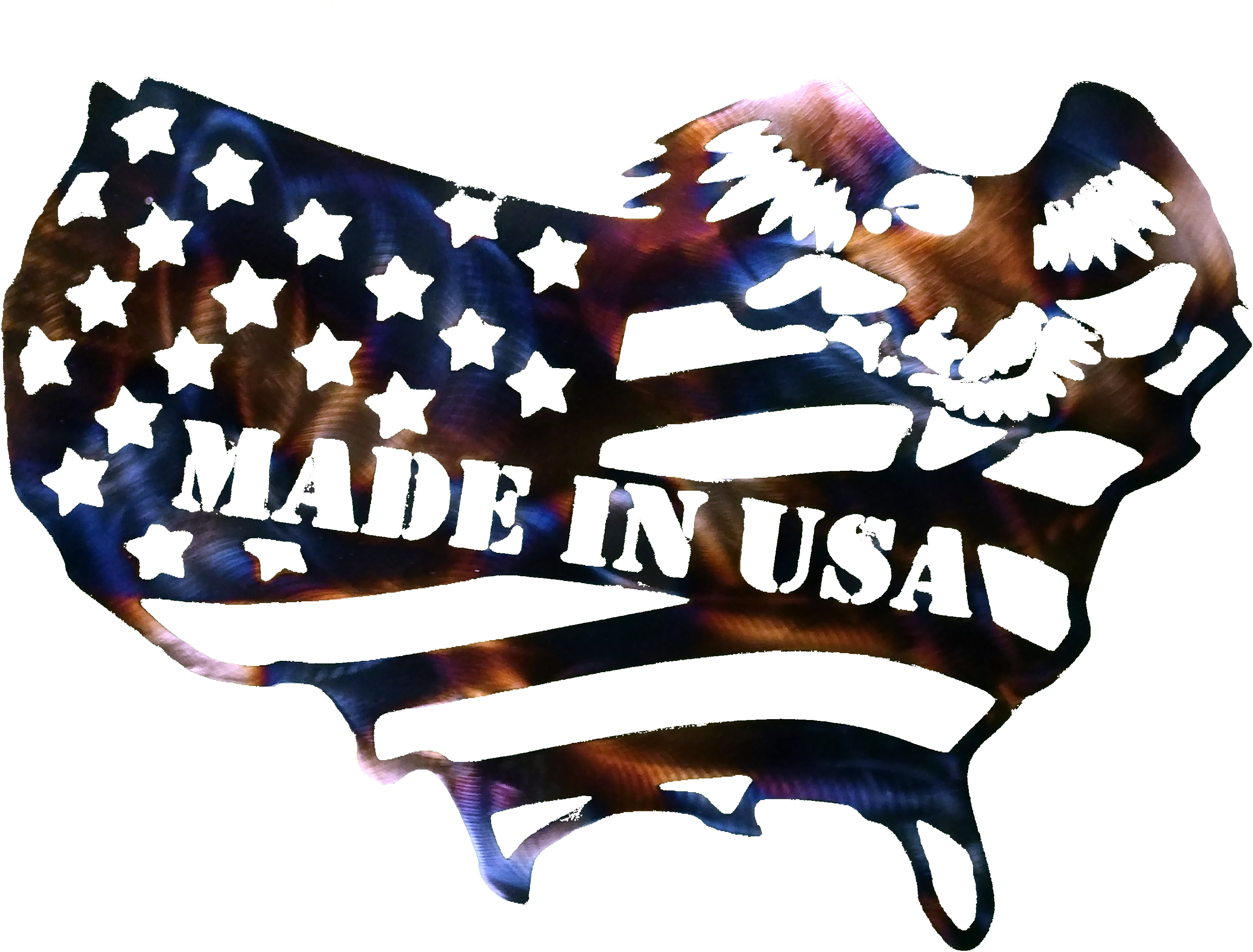 Flag-made In Usa Larger Image (4656x2620), Png Download