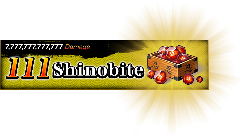 7,777,777,777,777 Damage 111 Shinobite (973x542), Png Download