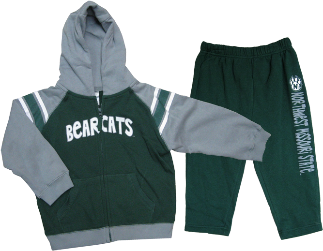 Northwest Bearcats Toddler Sweat Set Colosseum Athletics (720x540), Png Download