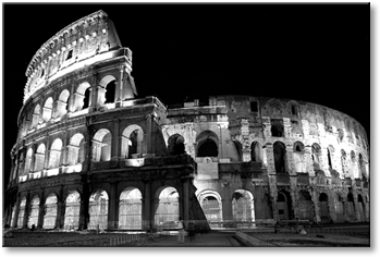 Nowoczesne P Ótnie Colosseum (870x421), Png Download