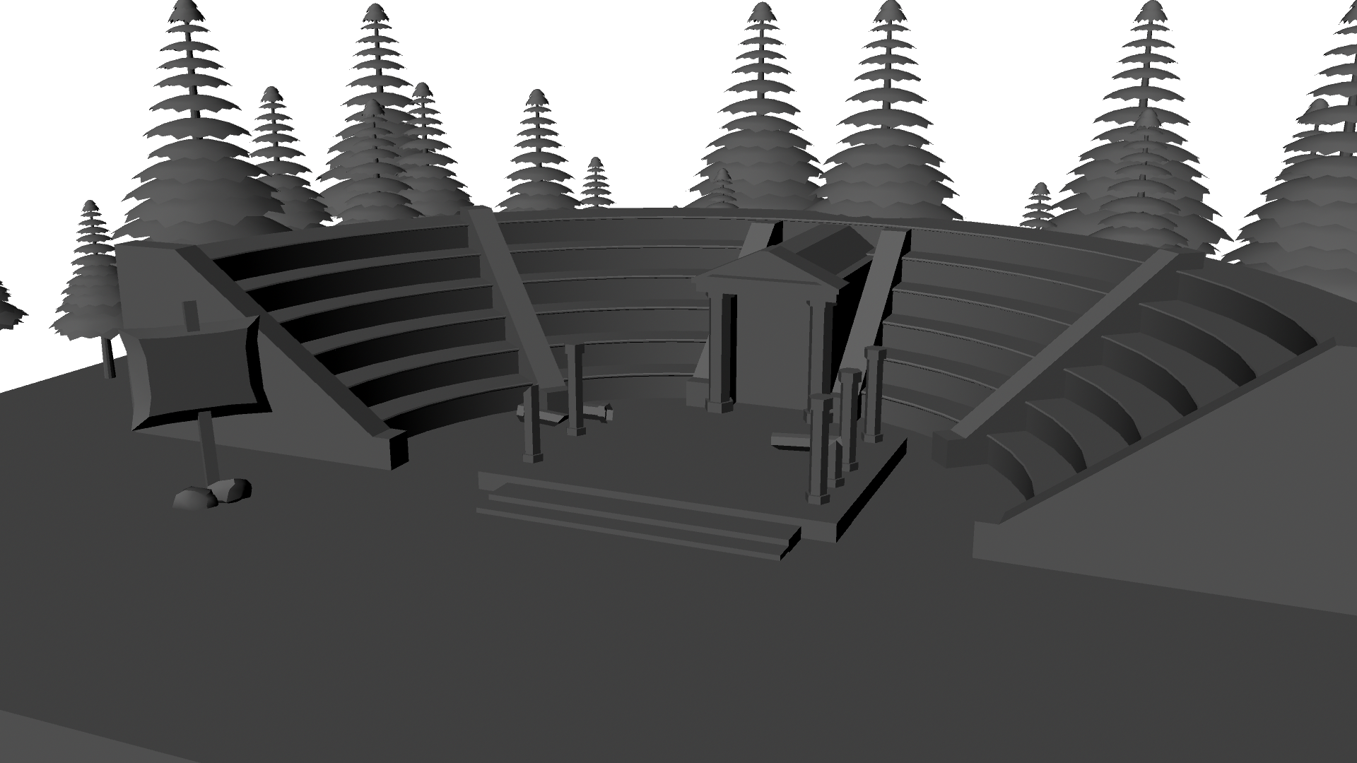 I Would Like This To Almost Be Colosseum Style, Arena (1920x1080), Png Download