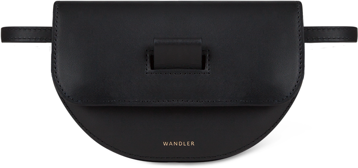 Anna Belt Bag Black (1000x1000), Png Download