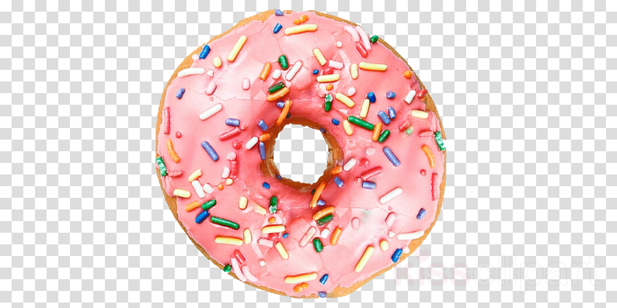 Clear Background Donut Png Clipart Donuts Desktop Wallpaper (900x450), Png Download