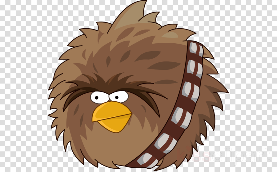 Angry Birds Star Wars Characters Transparents Clipart (900x560), Png Download