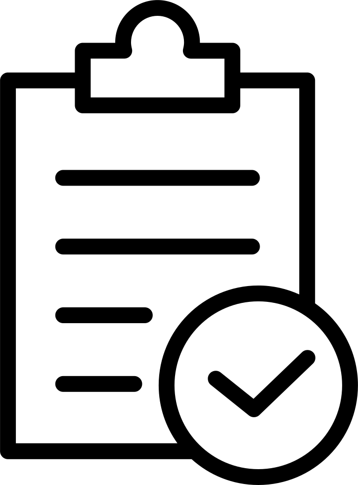 Verified List Of Exercises Of A Gymnast On A Clipboard (724x980), Png Download