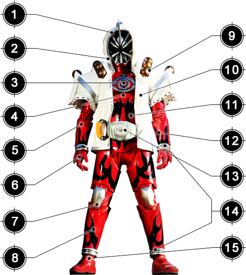 Kamen Rider Ghost Toucon Benkei Damashii (760x640), Png Download