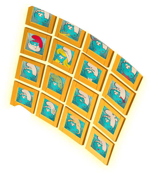 Smurfs Albums And Characters (1920x1404), Png Download