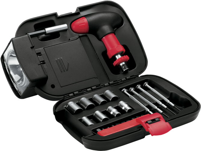 Picture Of Flashlight Toolbox Set (700x700), Png Download