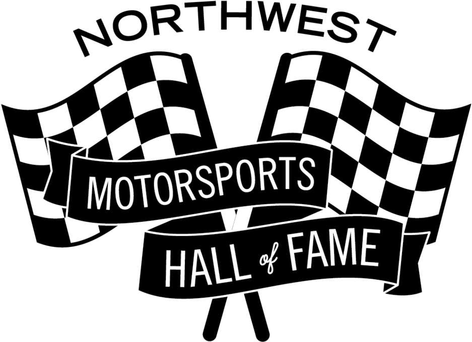 Nw Motorsports Hall Of Fame Logo Final Bw (1000x783), Png Download