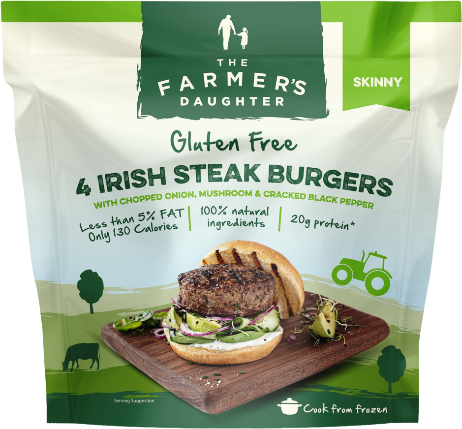 Skinny -5% Fat Burgers (1000x914), Png Download