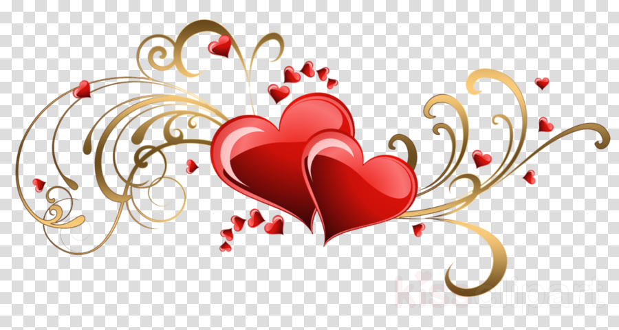 Valentine's Day Clipart Valentine's Day Love Heart (900x480), Png Download