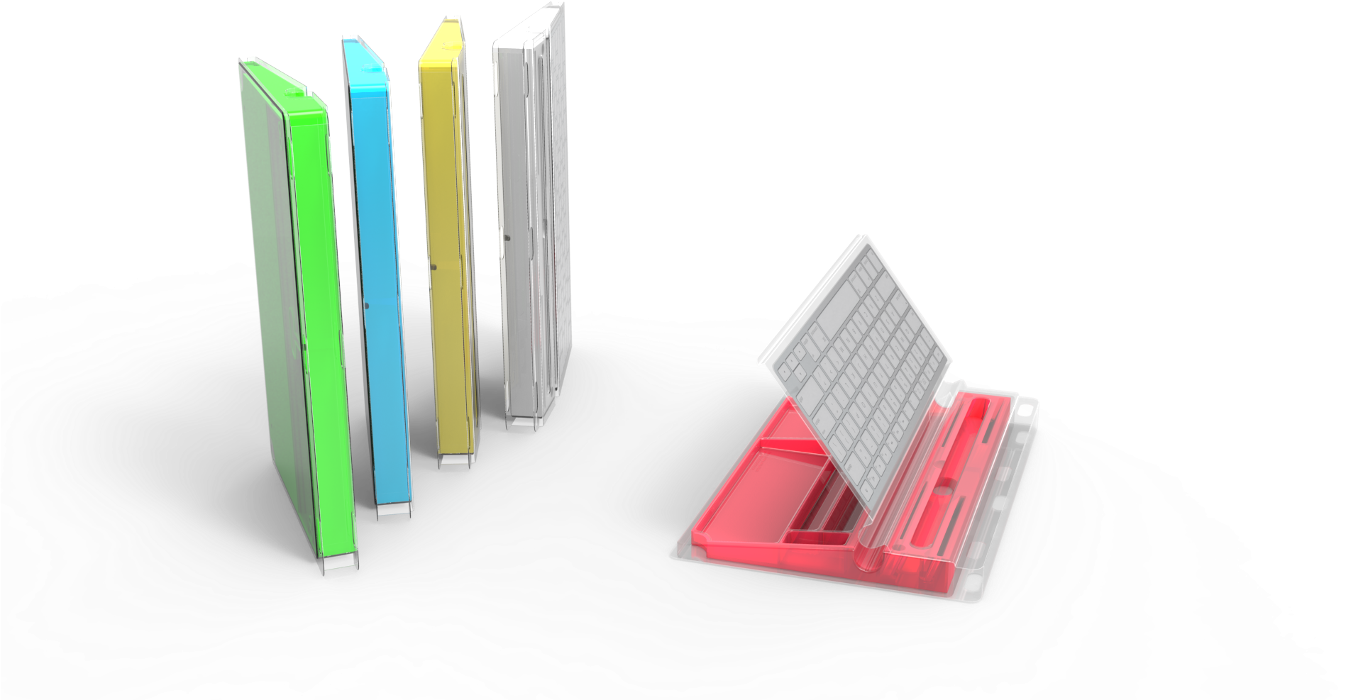 5 In One Silicone "the Neat Restt" ™ Stand-organizer (1920x1078), Png Download