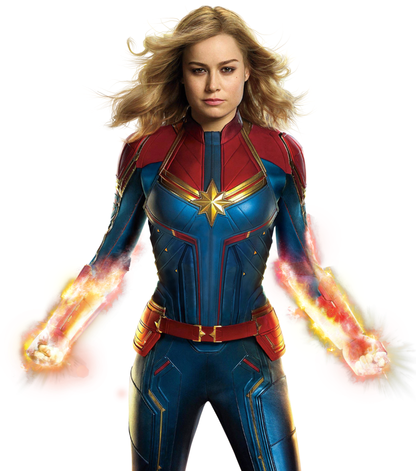 Captain Marvel (816x978), Png Download