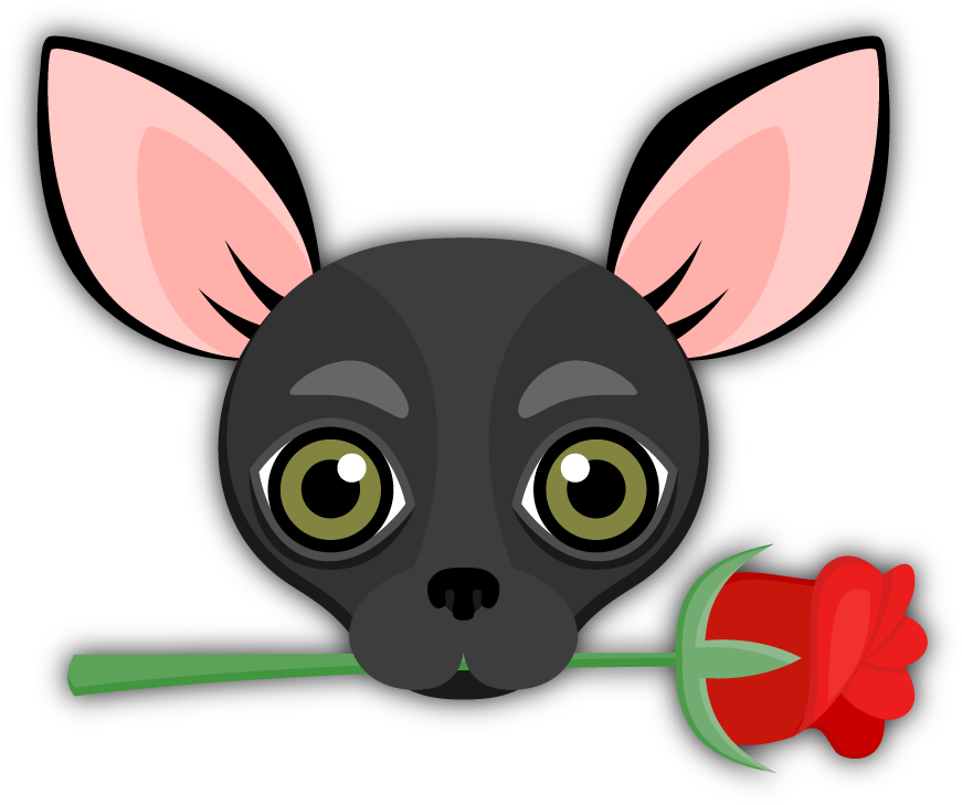 Black Chihuahua Emoji Stickers For Imessage Are You (881x742), Png Download