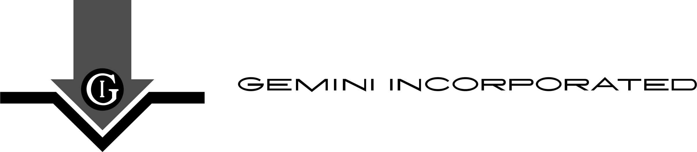 Gemini Inc Logo Png Transparent (2400x525), Png Download