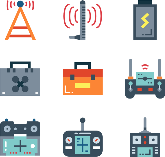 Drone (600x564), Png Download