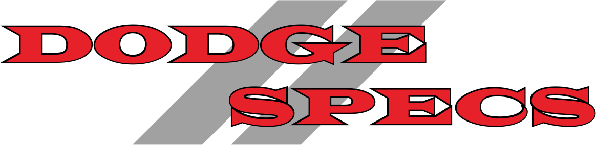 Dodge Specs (1164x284), Png Download