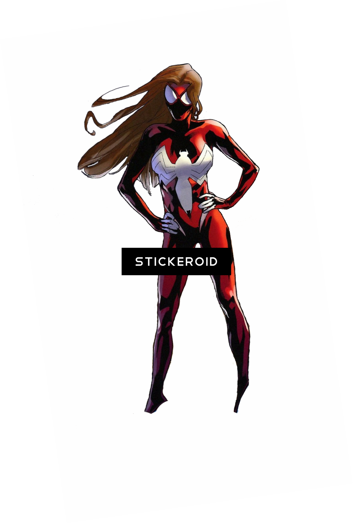 Spider Woman (1161x1716), Png Download