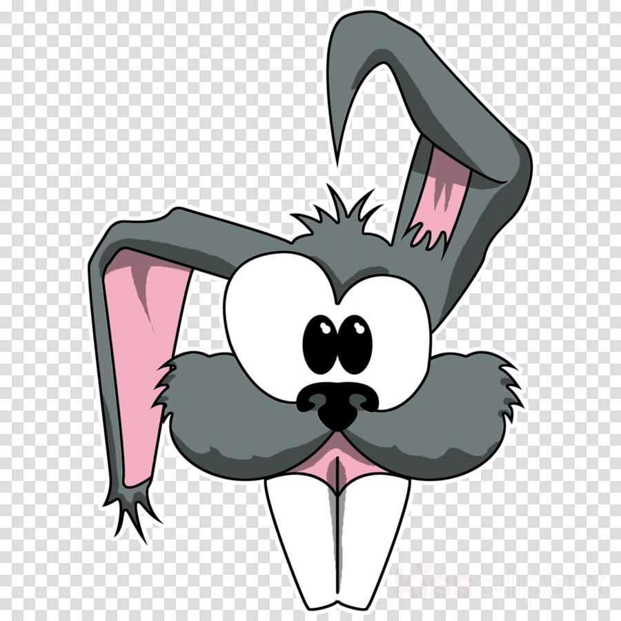 Funny Rabbit Png Clipart Bugs Bunny Handbag (900x900), Png Download