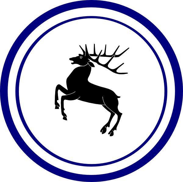 Deer Svg Clip Arts 600 X 596 Px (600x596), Png Download