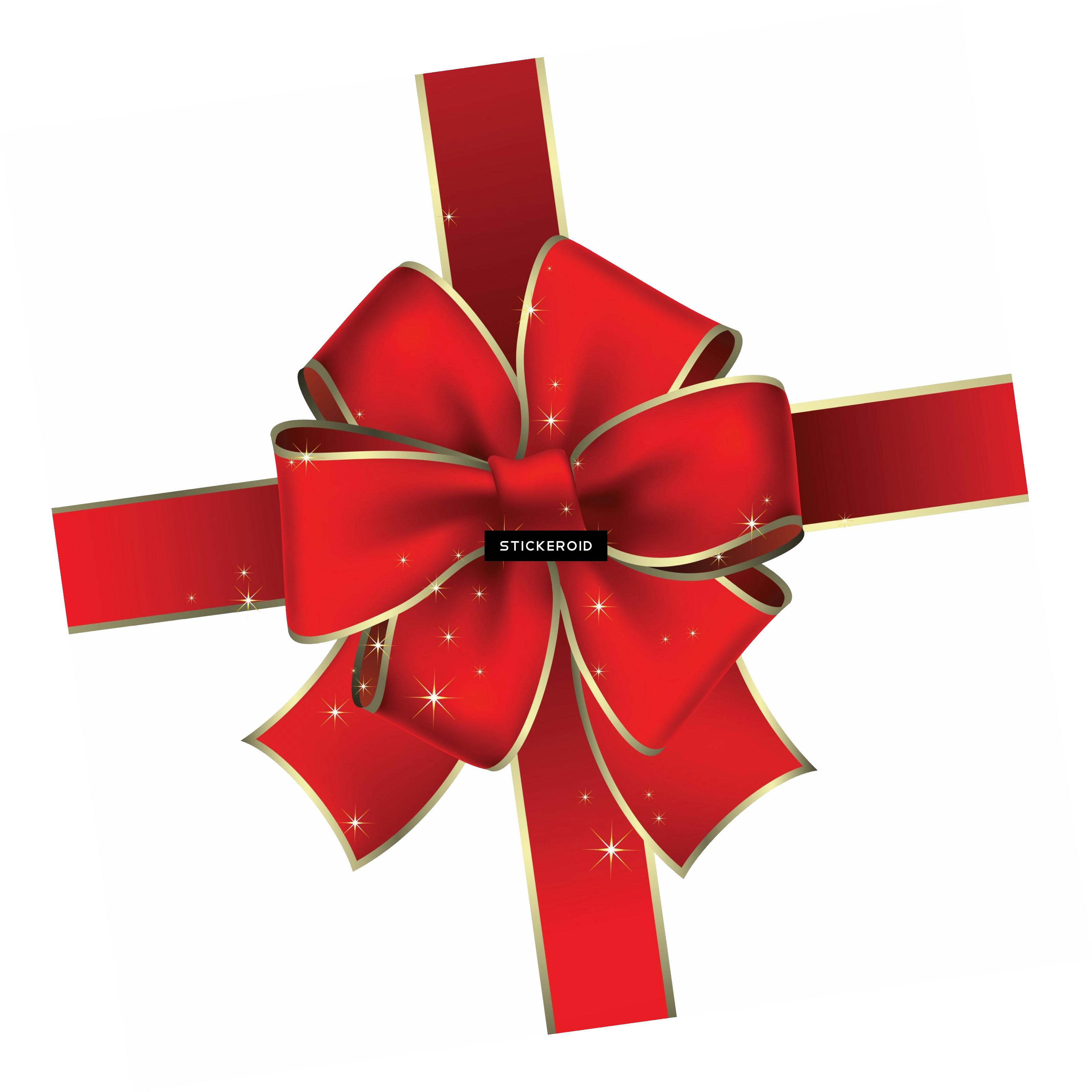 Red Gift Ribbon (3200x3201), Png Download